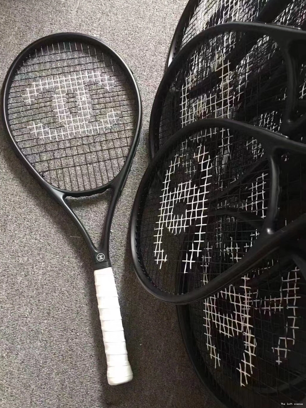 SET TENNIS RACKET CHANEL 0717